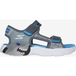 Skechers Creature-Splash Kinder Sandalen grau/blau - 30