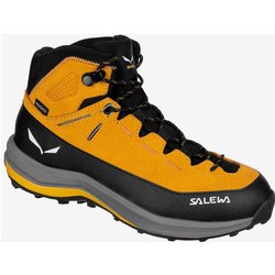 Salewa MTN Trainer 2 Mid Powertex Kinder Wanderschuhe gelb/schwarz - 29