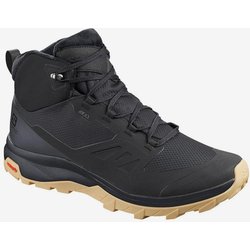 Salomon OUTsnap Waterproof Wanderschuhe schwarz - 45(1/3)
