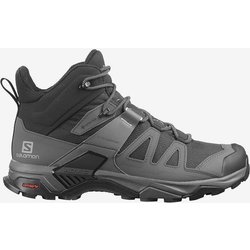 Salomon X Ultra 4 MID Wide GORE-TEX Wanderschuhe grau/schwarz - 40