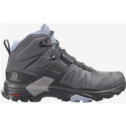 Salomon X Ultra 4 MID GORE-TEX Damen Wanderschuhe grau/blau - 36