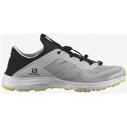 Salomon Amphib Bold 2 Trailrunningschuhe grau/schwarz/gelb - 46(2/3)