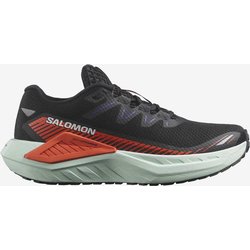 Salomon DRX Defy Grvl Damen Trailrunningschuhe schwarz/orange - 36