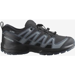 Salomon XA Pro V8 ClimaSalomon Waterproof Kinder Trailrunningschuhe schwarz/grau - 28