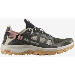 Salomon Techamphibian 5 Damen Trekkingschuhe dunkelgrün - 36