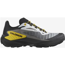 Salomon Genesis Trailrunningschuhe schwarz/grau/gelb - 45(1/3)