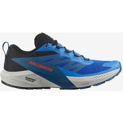 Salomon Sense Ride 5 Trailrunningschuhe elektrisch-blau/orange - 45(1/3)