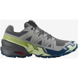 Salomon Speedcross 6 Trailrunningschuhe dunkelgrau/grün - 45(1/3)