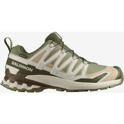 Salomon XA PRO 3D v9 GORE-TEX Trailrunningschuhe beige/grün - 46