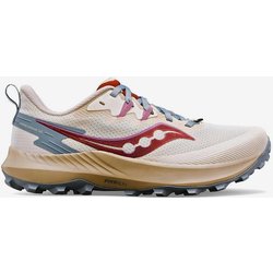 Saucony Peregrine 14 Damen Trailrunningschuhe beige/orchideefarben - 37