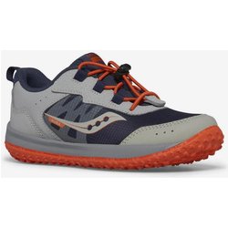 Saucony Aura Kinder Trekkingschuhe grau/orange - 37.5