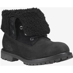 Timberland Authentics Teddy Fleece Waterproof Damenstiefel Schwarz - 37.5