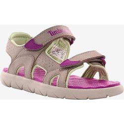 Timberland Perkins Row 2-Strap Baby Sandalen pink/beige - 28