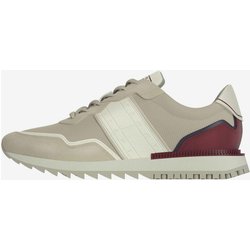 Tommy Jeans Retro Runner Logo Damen Sneaker beige/granatrot - 36