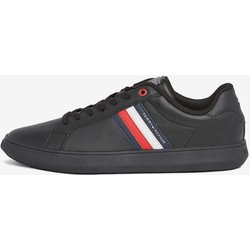 Tommy Hilfiger Essential Flag Sneaker schwarz/rot/weiß - 40