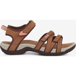 Teva Tirra Leather Damen Sandalen braun/grau - 37