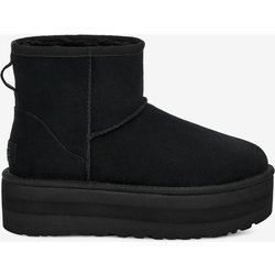UGG Classic Mini Platform Damenstiefel Schwarz - 41