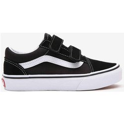 Vans Old Skool V Jungen Sneaker pechschwarz/weiß - 31.5