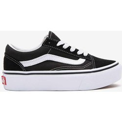 Vans Old Skool Platform Kinder Sneaker schwarz/weiß - 31.5