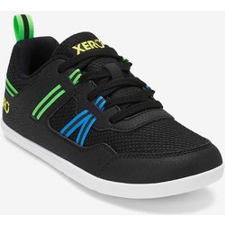 Xero Shoes Prio Junior Sneaker pechschwarz/grün - 30