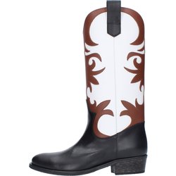 Via Roma 15 Stiefel Schwarz/Walnuss