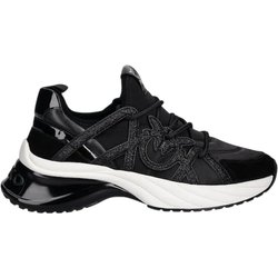 Sneaker Frau Pinko - ariel 01 - satin sneaker - schwarz