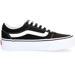 Damen Sneaker Vans ward wm plattform - Ja. vn0a3tlc187 schwarz/weiB
