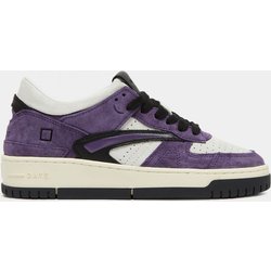 Turnschuhe Frau Datum w411-to-sr-pu Streifen lila gestreift lila