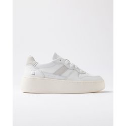 Turnschuhe Frau Datum w431-cp-vc-wh Hofplattform weiB