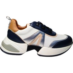 Schuhe fur Damen Alexander Smith Marmor Frau- WeiB Blau