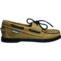 Schuhe fur Damen Sebago Handgenahtes Veloursleder mit Lederriemen und rutschfesten Gummisohlen-Sicherheit