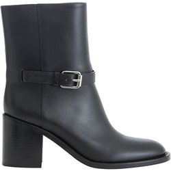 Lederstiefel mit Fellfutter Burberry