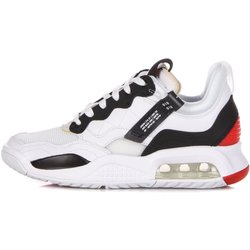 Jordan Ma2 Low Herrenschuh WeiB/Schwarz/Universitatsrot/Laut Rauchgrau