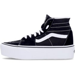 Sk8-hi Tapered Stackform Schwarz/True White Hoher Damenschuh