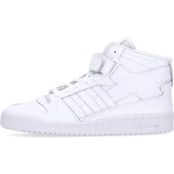 Herren-Basketballschuh Forum Mid Cloud White/Cloud White/Cloud White