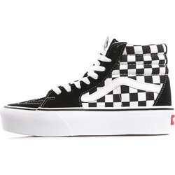 Sk8-hi Platform 2 Checkerboard/True White Damen-hoher Schuh