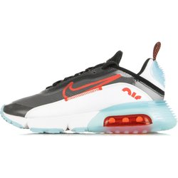 W Air Max 2090 Damen-Halbschuh Schwarz/Chile Red/Bleached Aqua