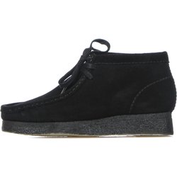 Scarpa Lifestyle Herren Wallabee Boot aus schwarzem Wildleder