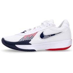 Herren-Basketballschuh Air Zoom G.t. Cut Academy WeiB/Obsidian/Sportrot