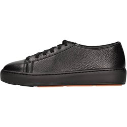 Santoni Schwarze Sneaker