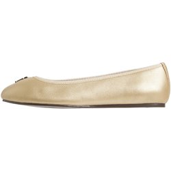 Tommy Hilfiger Ballerinas Aus Goldenem Leder – Fw0fw 077130 Hs für Damen - 39