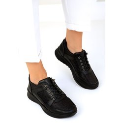 SOHO Schwarz-schwarz Sneaker für Damen - 37