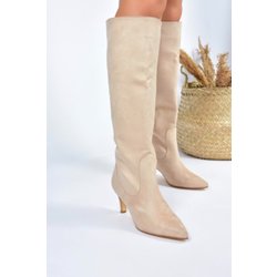 Fox Shoes Stiefel Aus Skin-wildleder Mit Kurzem Absatz 02 für Damen - 38