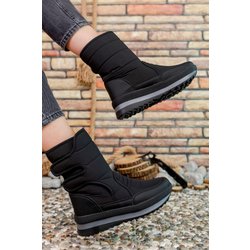 Riccon Schwarze Unisex-schneestiefel0012802 - 39