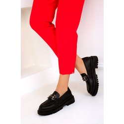 SOHO Black Slipper Schuhe für Damen - 37