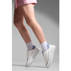 Marjin Sneaker Hohe Sohle Schnürschuhe Sportschuhe Sitas Blau für Damen - 40