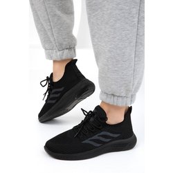 SOHO Schwarz-schwarze Sneakers für Damen - 36