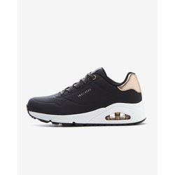 SKECHERS Uno Shimmer Away Schwarze Sneaker für Damen - 37