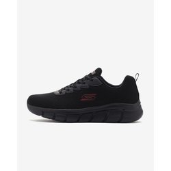 SKECHERS Bobs B Flex Chill Edge Bbk Schwarze Sneaker für Herren - 42