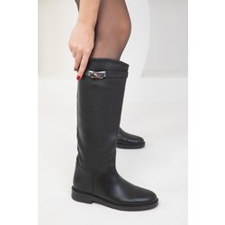 SOHO Schwarze Stiefel für Damen - 36